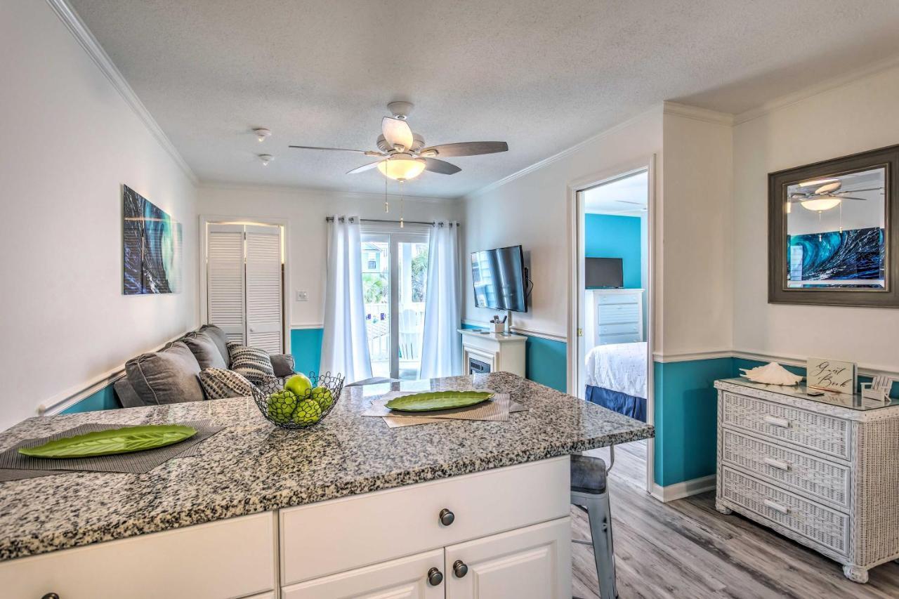 Surfside Beach Escape With Pool - Walk To Ocean! Миртл-Бич Экстерьер фото